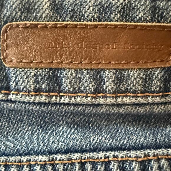 Articles of Society Village Straight Leg Jeans SZ 32 Casual Classic Preppy Boho - Picture 4 of 12